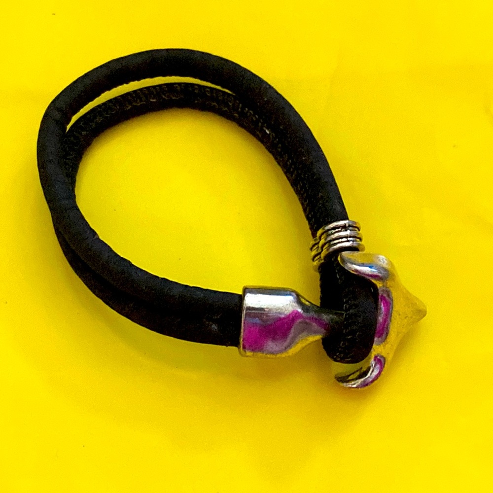 Handmade Cork Bracelet with Anchor Fasten